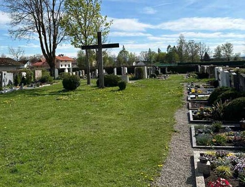 Grabstätte auf einem Friedhof