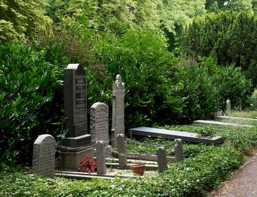 Grabstätte auf einem Friedhof